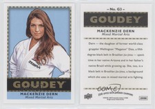 2018 Upper Deck Goodwin Champions Goudey Mackenzie Dern #G3 Rookie RC