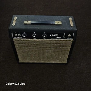 Fender Blackface Champ Guitar Tube Amp Combo 1x10 Speaker Ship World Wide - Picture 1 of 6