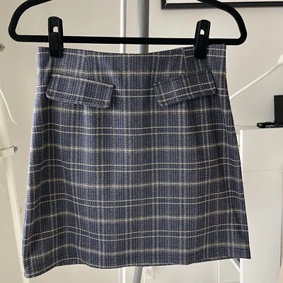 Modcloth mini skirt womens size medium plaid  - Image 1 of 4