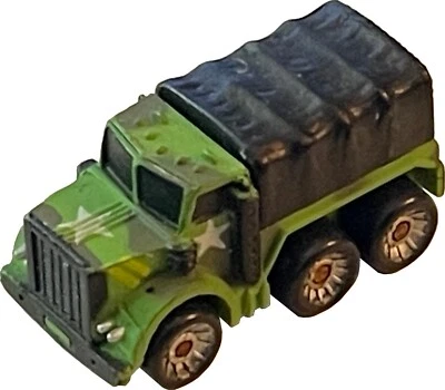 Micro Machines Vintage 1987 Military Vehicle Troop Transport Camo - Image 1 of 3