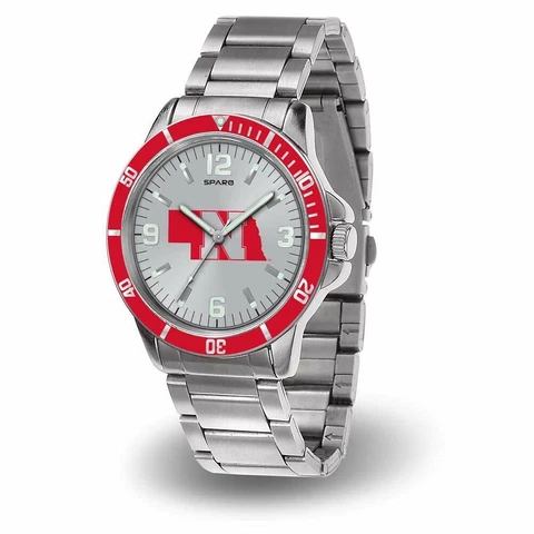 NCAA Nebraska Cornhuskers Mens Watch, New (Key Series) Cover