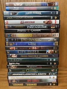21 DVD Tomb Elektra Pirates Werewolf Ember Troy Ladyhawke NeverEnding Gonnies Pi - Foto 1 di 8