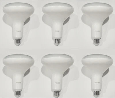 Philips BR40 LED Bulbs 8.8W=65W, 5000K Daylight, Dimmable, E26 Base, 6-Pack - Image 1 of 4