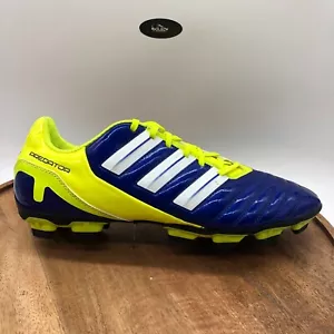 Adidas Predator Absolute David Beckham Blue Yellow Soccer Football Boots US 12 - Picture 1 of 10