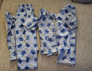 Gymboree 6 pair Boys Vintage Pajamas lot size 6 Bugs, Hippos and Airplane - Picture 1 of 3