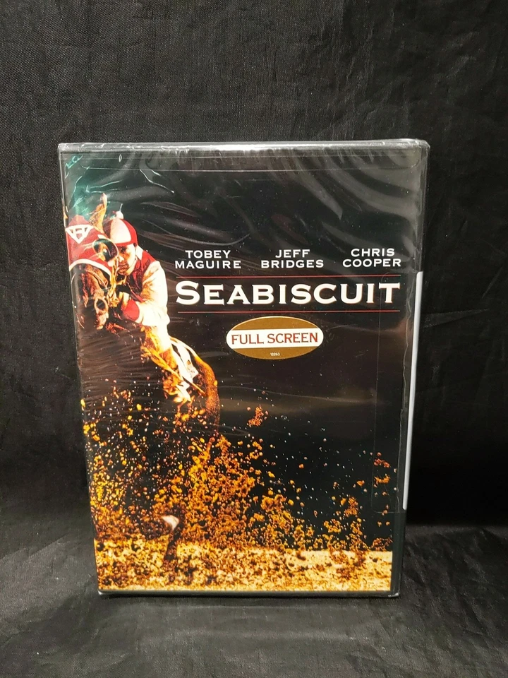 Seabiscuit (DVD, 2003, Full Screen) NEW - Toby Maguire , Jeff Bridges , Cooper - Image 1 of 1