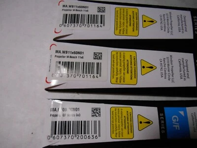 Model Airplane Propeller Assortment - Various Sizes - Image 1 of 3