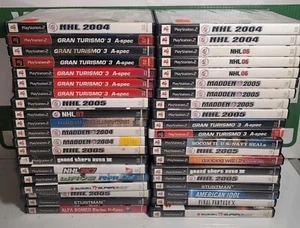 PS2 Overstock Games lot of 40 Untested - Picture 1 of 2