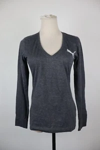 PUMA Women's Sweater Size M Woman T-Shirt Casual Vintage Cotton - Picture 1 of 8