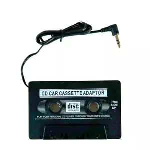 Aux zu MP3 Audio Kassete Adapter Auto 3,5mm Klinke Kopfhörer Anschluss Handy KFZ - Bild 1 von 5