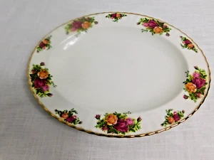 F7 - Royal Albert England Old Country Roses 13" Serving Platter - Picture 1 of 4