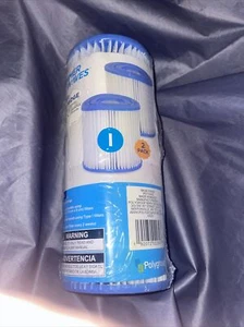 I Pool Filters Summer Waves, Mainstay, Intex Style. Replacement 2 pack Type I - Picture 1 of 6
