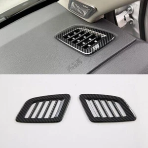 For Honda CR-V CRV 2023 2024 Carbon Fiber Dashboard Air Outlet Vent Cover Trim - Imagen 1 de 7