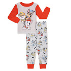 PAW PATROL Toddler Boy Girl Pajamas COTTON 5T NWT SNUG FIT Orange Gray 100% Cott