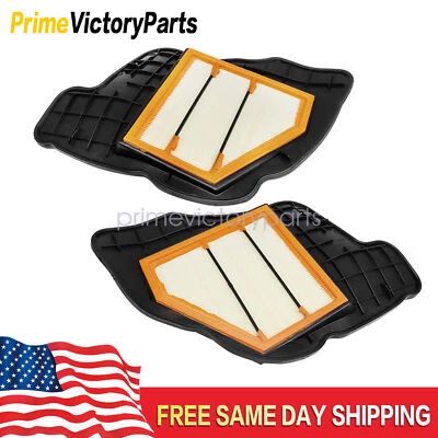 Engine Air Filter Pair For BMW 550i 650i 750i 750Li X5 X6 4.4L Left + Right - Изображение 1 из 4