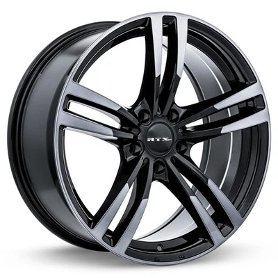 19 Inch Black Alloy Wheel Rim for BMW 535i GT 550i GT xDrive, RTX 82616 19x8.5 5 - Image 1 of 4