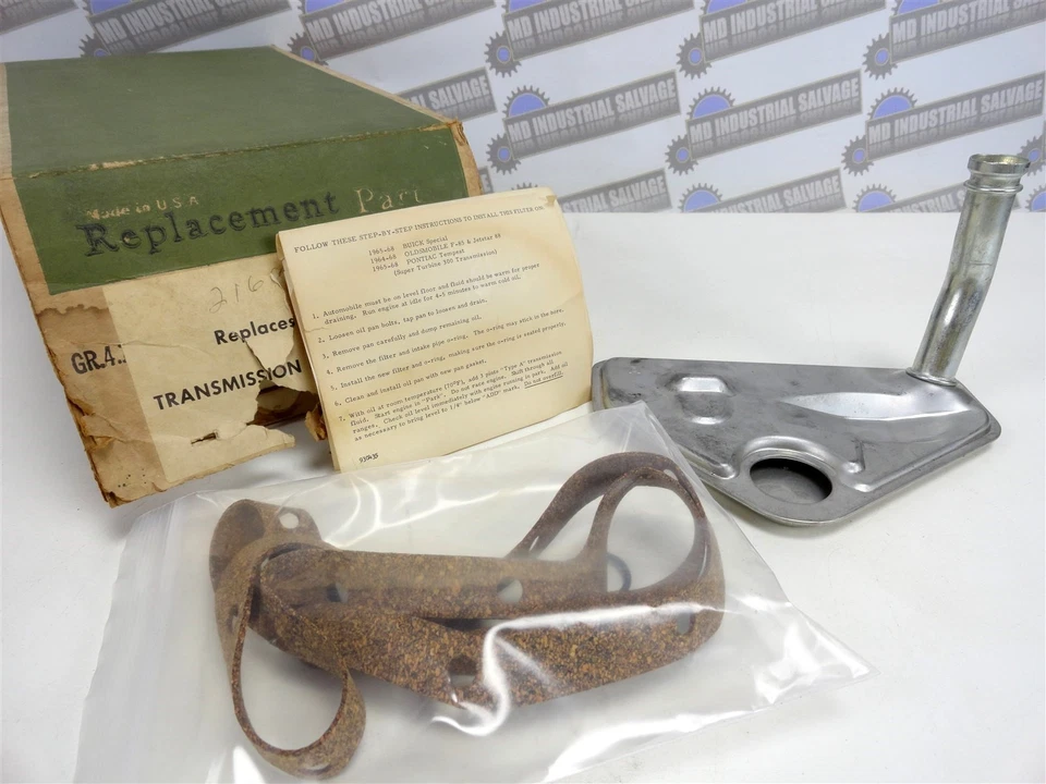 1964-1968 BUICK OLDS PONTIAC TRANSMISSION OIL FILTER 1374649 PF-170 NOS NORS NEW - Image 1 of 4