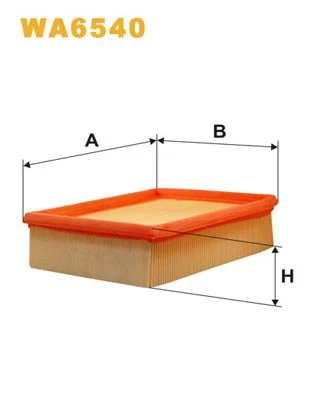 Air Filter fits PEUGEOT 206 1.9D 98 to 07 Wix 1444H0 1444J3 1444VR Quality New - Image 1 of 4