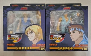 Street Fighter 3 Zero Alpha Storm Arena Ryu and Ken Action Figure Special Color - Picture 1 of 2