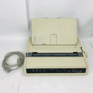 OKIDATA OKI Microline 184 Turbo 9-Pin Dot Matrix Printer GE5256K Tested Working - Picture 1 of 14