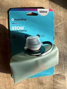 Hydrapak Stow Flexible Bottle 500ml Capacity Spill Proof Adventure Bottle NEW - Picture 1 of 2
