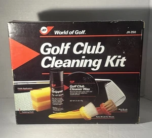World of Golf Model JR-250 Golf Club Cleaning Kit in tin NEW (C) - Picture 1 of 2