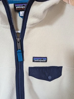 Patagonia Synchilla Hooded Zip-Up Color Block, Size M - Image 1 of 3