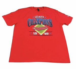 Cleveland Indians 1995 American League Champs 30th Anniversary Tshirt SGA 2025 - Picture 1 of 6