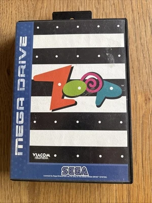 Vintage Sega Megadrive Mega Drive Game Unplayed Zoop French SECAM System - Image 1 of 4