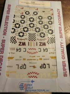 1/72 SuperScale Decals 72-325 P-51 B&D Mustang Aces Neu/USA - Bild 1 von 2