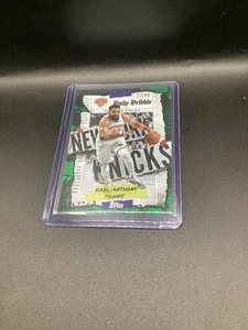 2025-26 Topps Basketball /99 GREEN Karl Anthony Towns DAILY DRIBBLE. - Picture 1 of 3