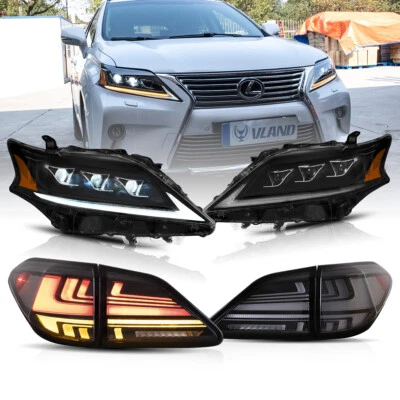 4* Faros LED VLAND + Luces traseras completas para Lexus RX 350 450H 2013 2014 2015 Foto 1 de 4