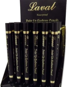 Laval Twist Up Kohl Eyeliner Pencil Retractable Waterproof - Black - Picture 1 of 1