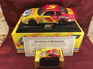 TERRY LABONTE #5 Kellogg’s Honey Crunch 1996 1/24 Car HO & 1/64 HO Diecast Set - Picture 1 of 12