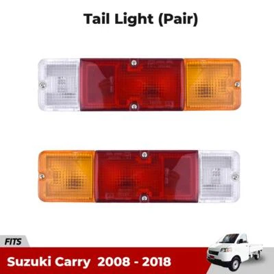 Clearance Pair Tail Light Rear Lamp Replacement Fits Suzuki Carry UTE 2008-18 - Image 1 of 4