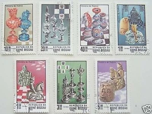 Guiné Bissau - Set Chess used - Picture 1 of 1