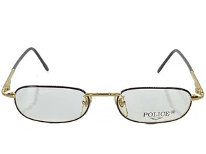 Police Glasses V2322 0201 Frame Gold 51/20/135 Women Men - Picture 1 of 7
