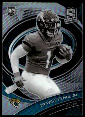 2021 Panini Spectra #208 Travis Etienne Jr. FOOTBALL Jacksonville Jaguars - Image 1 of 2