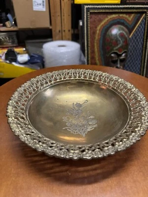 Massive Messingschale – Teller/Tablett – Vintage 🛠️✨ - Bild 1 von 4