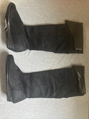 Rouge Black Boots Size 7 - Image 1 of 4