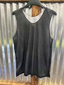 A4 Reversible Mesh Tank Practice Black & White Jersey Size XL NWOT - Picture 1 of 5