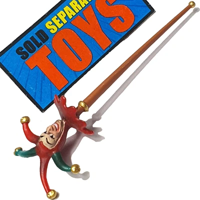 World of Knights Court Jester STAFF accessory Schleich Clown Figure Ritter 70028 - Image 1 of 4