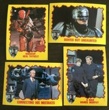 (VA) 1990 Topps RoboCop II Singles, Stickers & Wrappers**Select Your Cards🔽