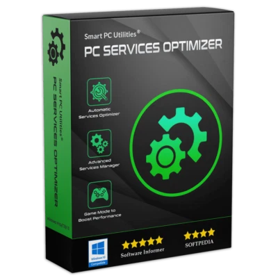 Smart PC Utilities PC Services Optimizer 4 PRO - Lifetime Tuneup PC  - Image 1 of 4