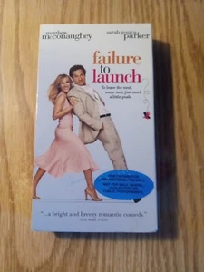 Failure To Launch VHS 2006 LATE RELEASE CANADIAN SCREENER HTF OOP RARE - Picture 1 of 6