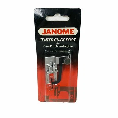 Center Guide Foot for Janome 900CPX,900CP CoverPro 2-Needle Style Machines - Image 1 of 4