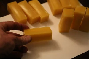 1/8 pound bars 2oz Beeswax Cosmetic Grade Filtered Natural 100% Pure Bees Wax - Picture 1 of 4