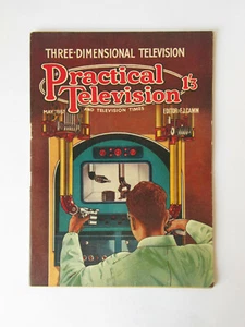 Practical Television May 1957 - FJ Camm - "Three-Dimensional Television" VGC - Bild 1 von 3