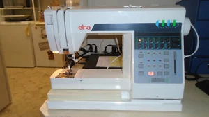 Elna 5000 Computer Nähmaschine Club Made in Switzerland - Bild 1 von 5