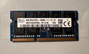 8GB SK hynix 2Rx8 EP3L - 12800R Memory HMT41GA7AFR8A - DDR3-1600MHz ECC Memory - Picture 1 of 1